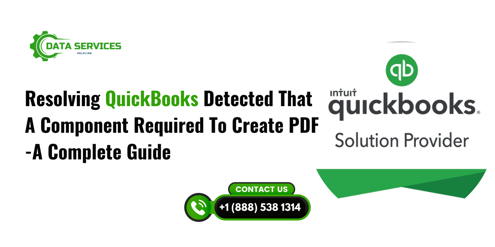 QuickBooks Detected That A Component Required To Create PDF