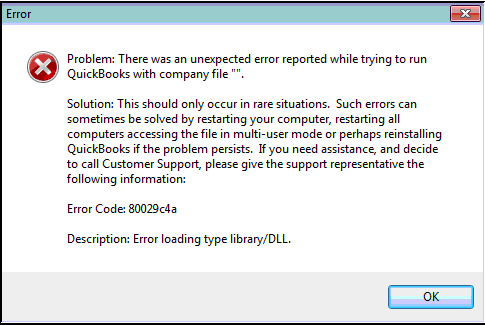 quickbooks error 80029c4a