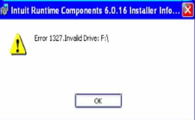 quickbooks error 1327